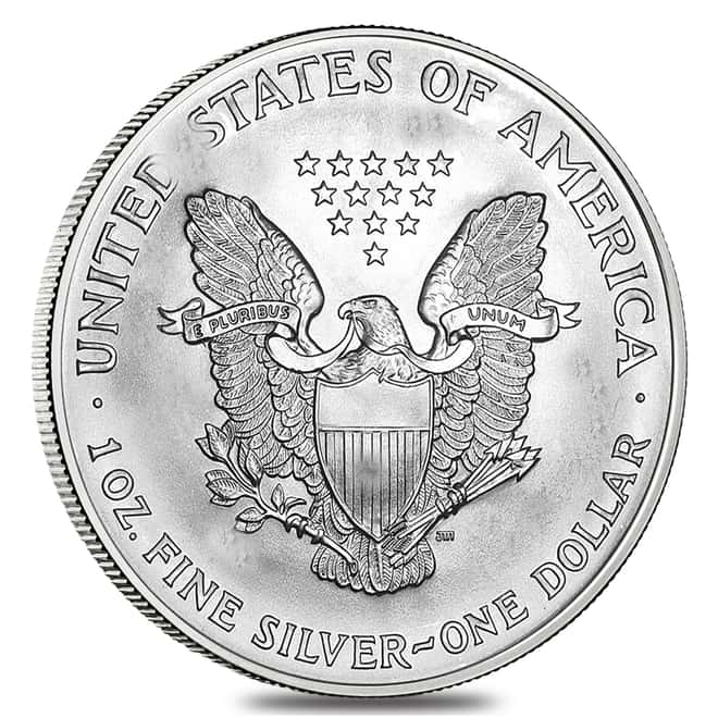 1996 1 oz Silver American Eagle Cull