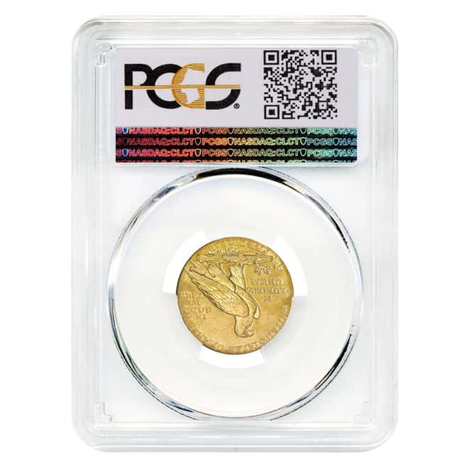 1915 $5 Gold Half Eagle Indian Head PCGS AU 55
