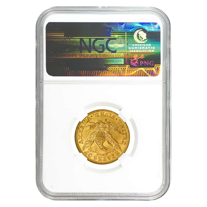 1899 S $5 Liberty Head Half Eagle Gold Coin NGC AU Details