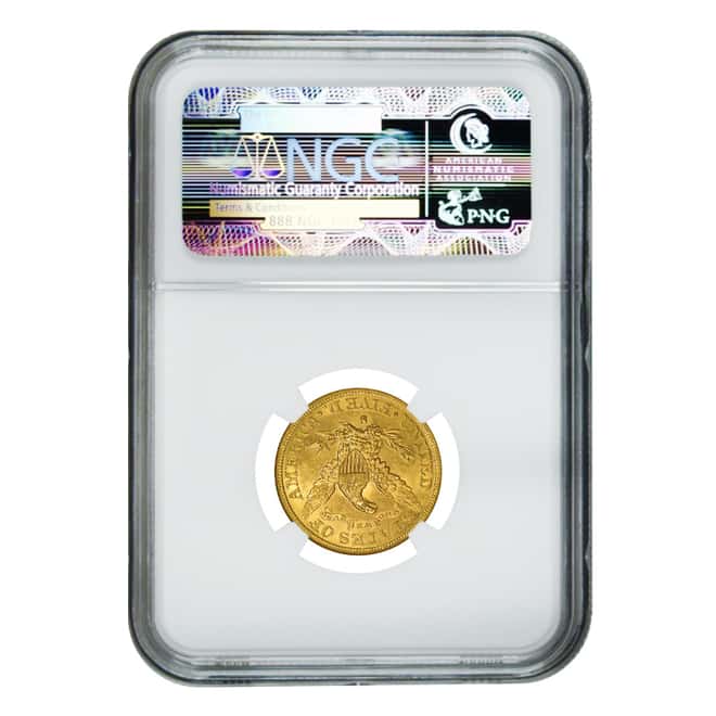1882 S $5 Liberty Head Half Eagle Gold Coin NGC AU 55