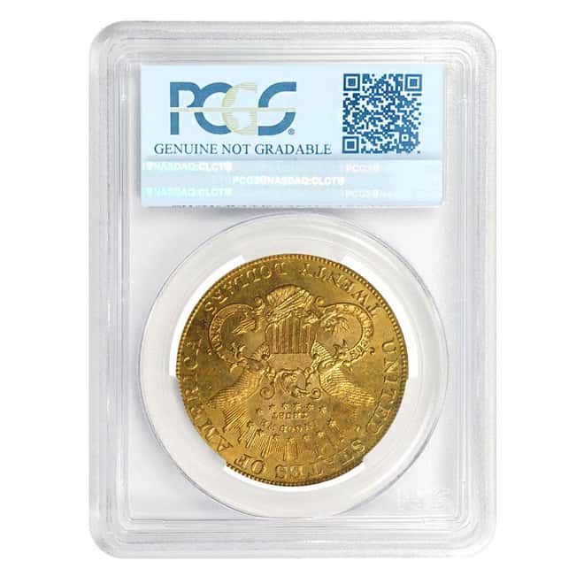 1903 $20 Liberty Head Gold Double Eagle Coin PCGS UNC Details