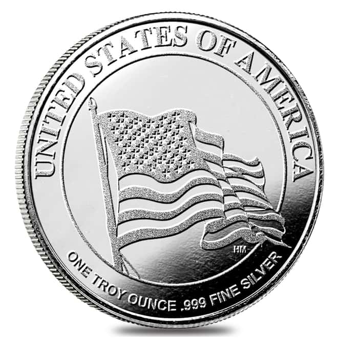 1 oz "I Want You" Silver Round .999 Silver