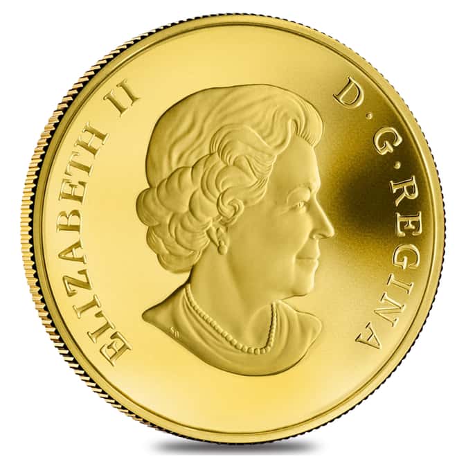 2012 Canada $300 Nunavut Coat of Arms 60 gram 14 Karat Proof Gold Coin (w/Box & COA)