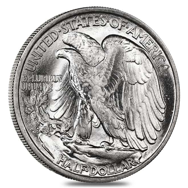 $10 Face Value Walking Liberty Half Dollars XF 90% Silver 20-Coin Roll