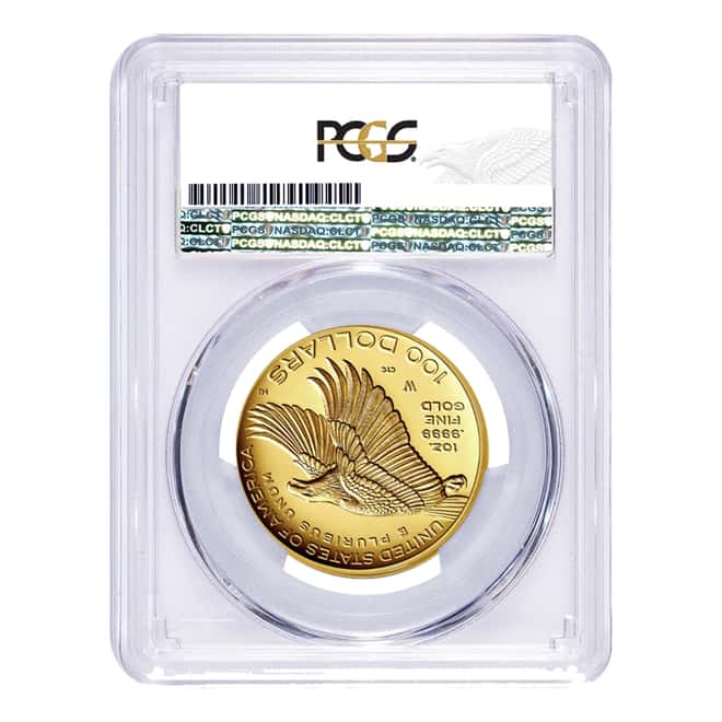 2017 W 1 oz $100 American Liberty High Relief Proof Gold Coin PCGS PF 70 First Strike (225th Ann. Label)