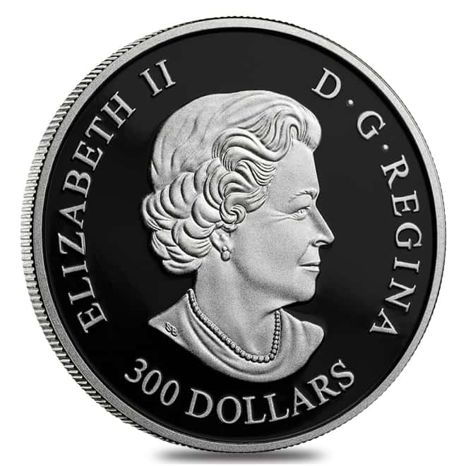 2015 1 oz Platinum Canadian Rainbow Trout $300 Proof Coin (w/Box & COA)