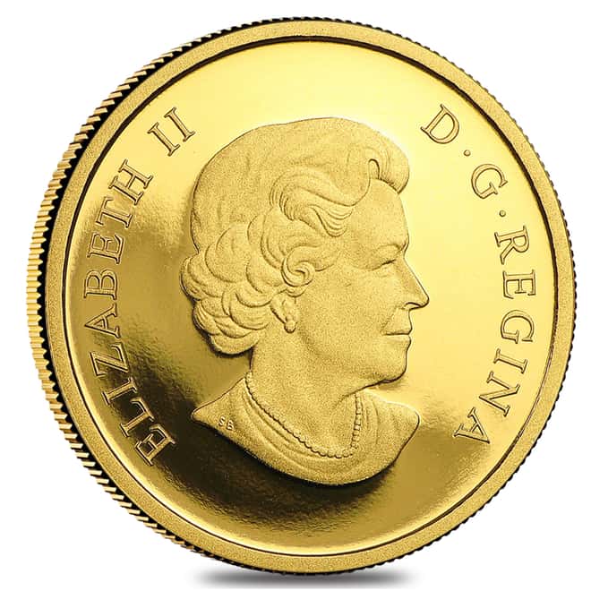 2016 1/2 oz $200 Canadian Explorers Pierre Gaultier Proof Gold Coin .9999 Fine (w/Box & COA)