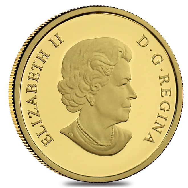 2013 1/2 oz $200 Canadian Jacques Cartier Proof Gold Coin .9999 Fine (w/Box & COA) 