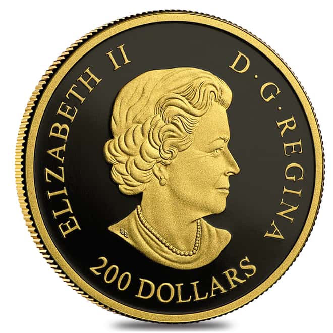 2015 1 oz $200 Canadian Largemouth Bass Proof Gold Coin .9999 Fine (w/Box & COA) 
