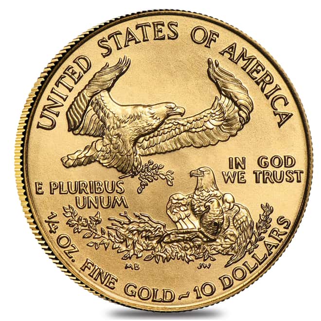1999 1/4 oz Gold American Eagle BU