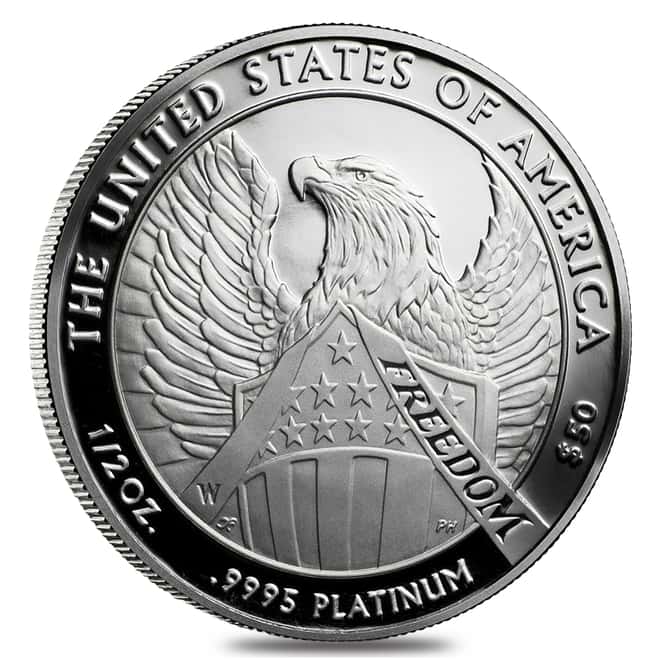 2007 W 1/2 oz $50 Platinum Proof American Eagle PCGS PF 70 DCAM