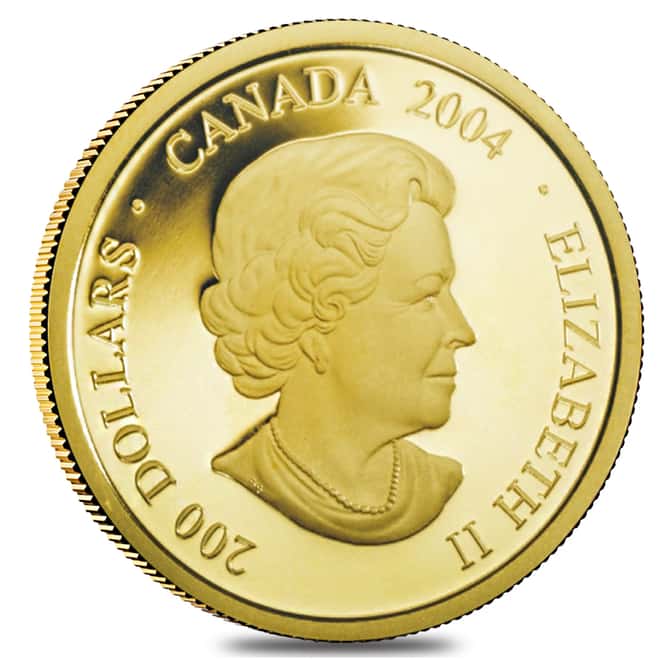 2004 $200 Canadian Alfred Pellan Fragments Proof Gold Coin AGW .4716 oz (w/Box & COA)