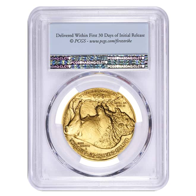 2017 1 oz Gold American Buffalo PCGS MS 70 First Strike (Buffalo Label)