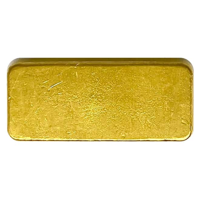 100 gram Engelhard Vintage Cast Gold Bar .9999 Fine