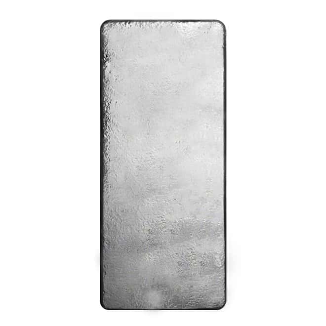 100 oz Eagle Design Silver Cast Bar .9999 Fine