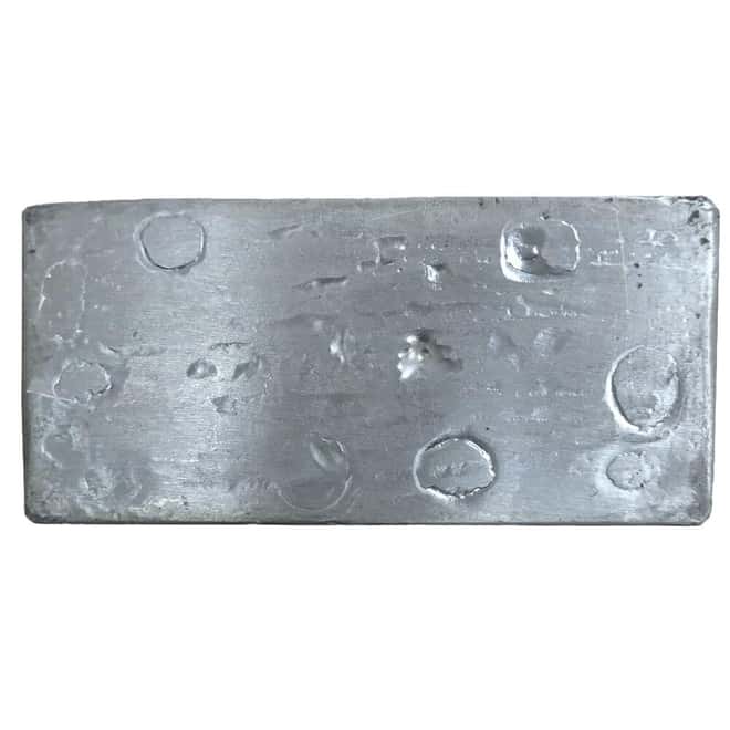 100 oz Engelhard Silver Bar .999 Fine 7th Series (K Prefix Anomaly, LQ Rotary Dial Anomaly)