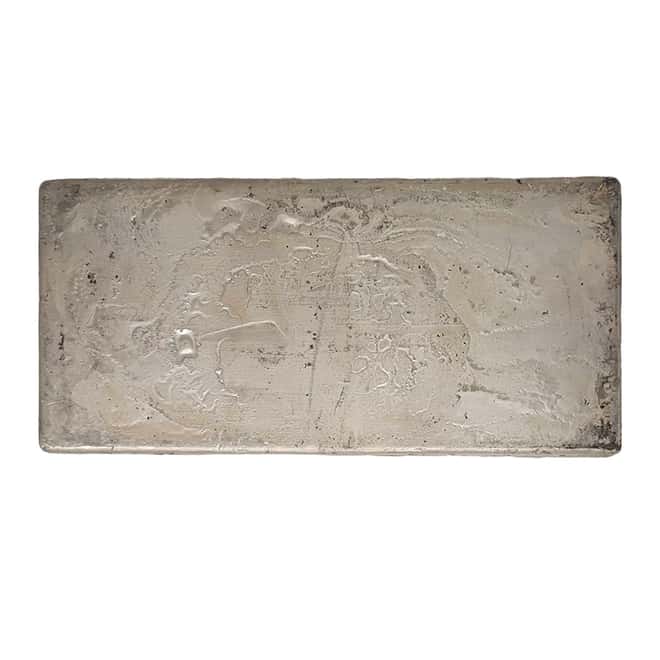100 oz Engelhard Silver Bar (1st Series, 6-Digits, Double Stamp Error)