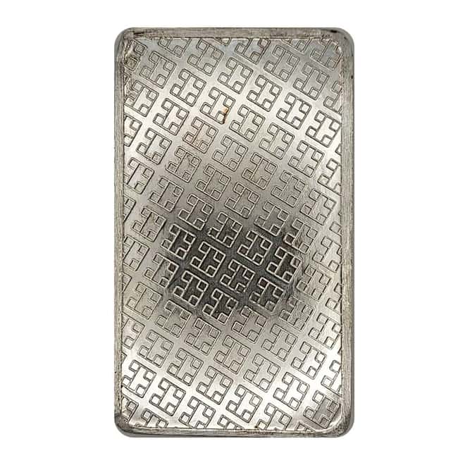 100 oz Hospital Trust National Bank Silver Bar .999 Fine