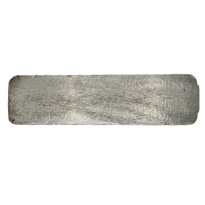 100 oz Western Pacific Coin & Silver Exchange Vintage Silver Bar .999 Fine (Pigtail Sprue)
