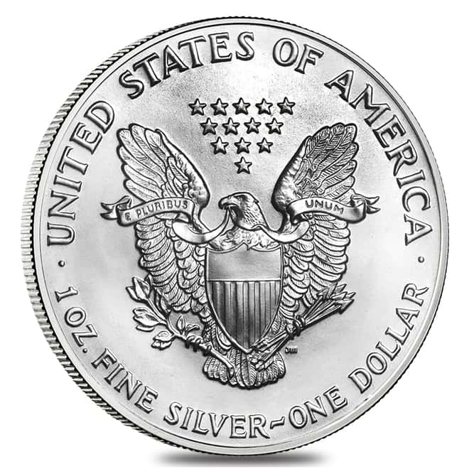 Roll of 20 - 1997 1 oz Silver American Eagle $1 Coin BU (Lot, Tube of 20)
