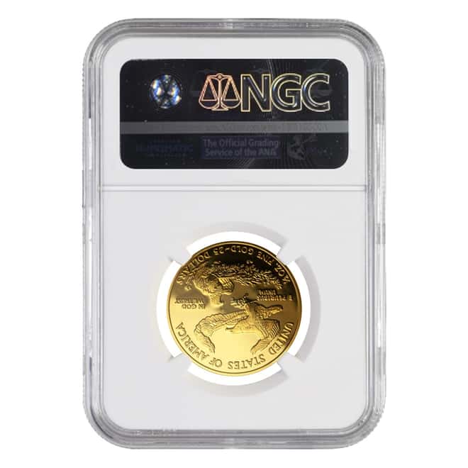 2010 W 1/2 oz $25 Proof Gold American Eagle NGC PF 70 UCAM