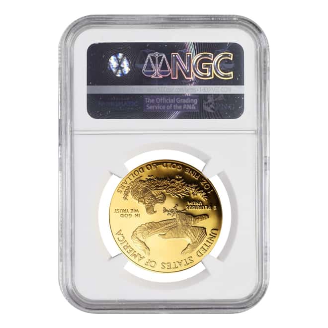 1996 W 1 oz $50 Proof Gold American Eagle NGC PF 70 UCAM