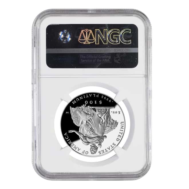 2004 W 1 oz $100 Platinum American Eagle Proof Coin NGC PF 70 UCAM