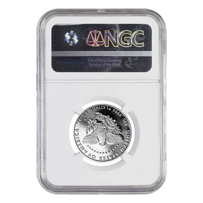 2005 W 1/2 oz $50 Platinum American Eagle Proof Coin NGC PF 70 UCAM