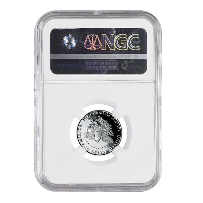 2005 W 1/4 oz $25 Platinum American Eagle Proof Coin NGC PF 70 UCAM