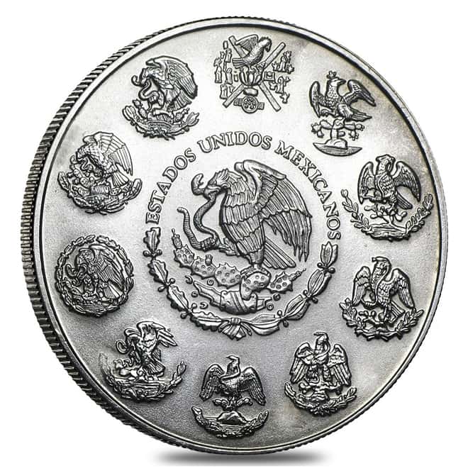 1 oz Silver Mexican Libertad Cull (Random Year)