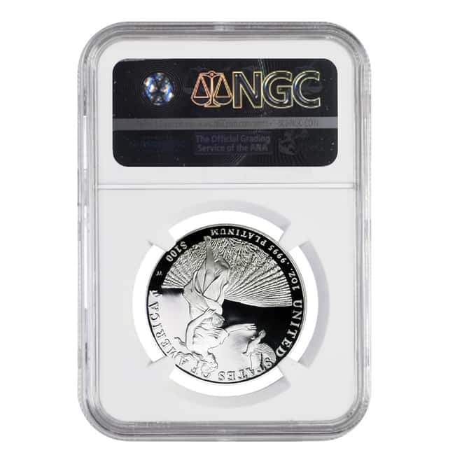 2011 W 1 oz $100 Platinum American Eagle Proof Coin NGC PF 70 UCAM