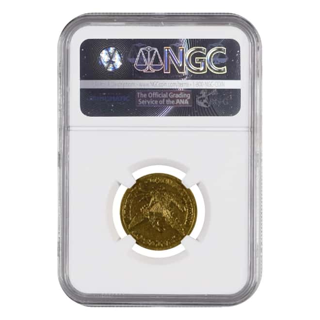 1846 C $5 Liberty Head Half Eagle Gold Coin NGC AU Details
