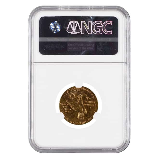 1910 S $5 Indian Head Half Eagle Gold Coin NGC MS 62