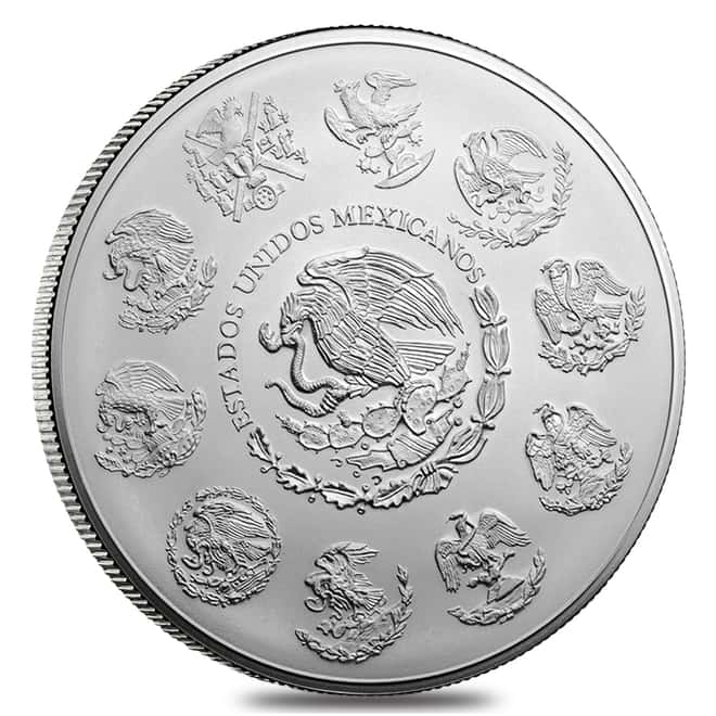 2018 1 kilo Mexican Silver Libertad Coin .999 Fine BU