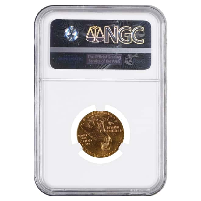 1912 $5 Indian Head Half Eagle Gold Coin NGC MS 61