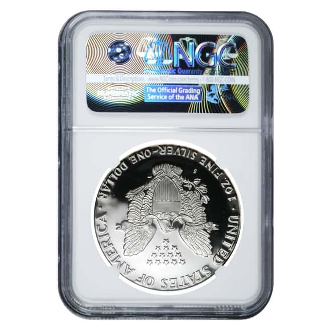 1988 S 1 oz Proof Silver American Eagle NGC PF 69 UCAM