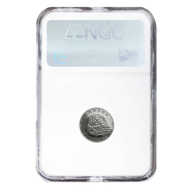 1994 1/10 oz $30 Canada Proof Platinum Sea Otter NGC PF 69 UCAM