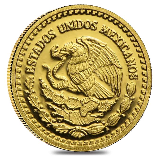 2017 1/10 oz Mexican Gold Libertad Coin .999 Fine Proof (In Cap)