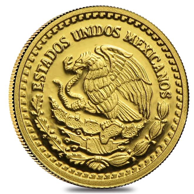 2017 1/20 oz Mexican Gold Libertad Coin .999 Fine Proof (In Cap)