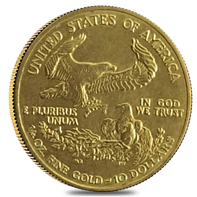 1/4 oz Gold American Eagle Abrasions (Random Year)