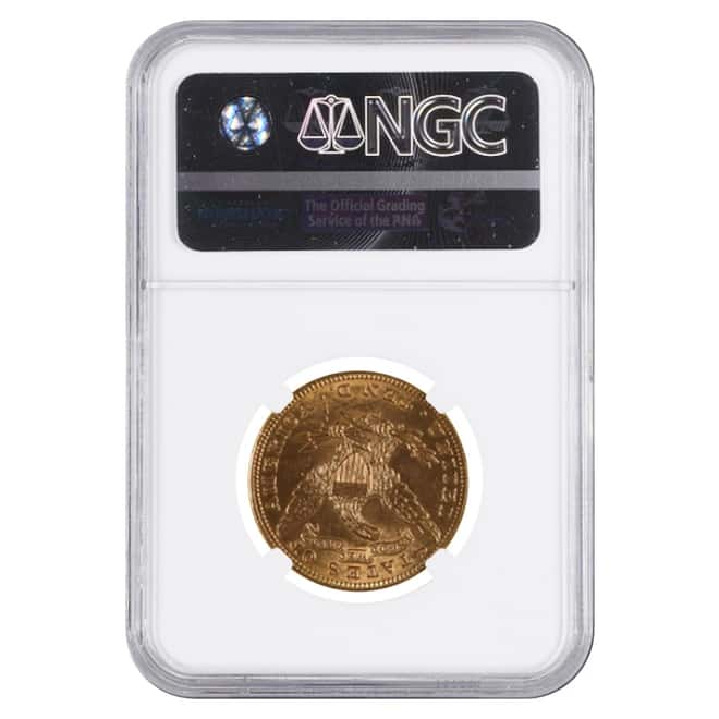 1906 D $10 Liberty Head Gold Eagle Coin NGC UNC Details
