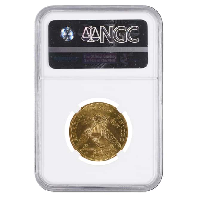 1903 $10 Liberty Head Gold Eagle Coin NGC MS 62