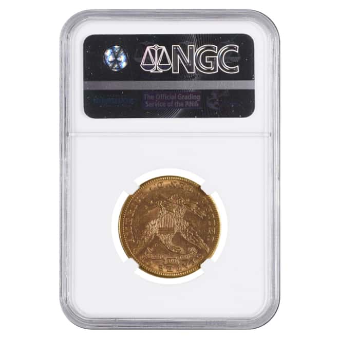 1894 O $10 Liberty Head Gold Eagle Coin NGC MS 60