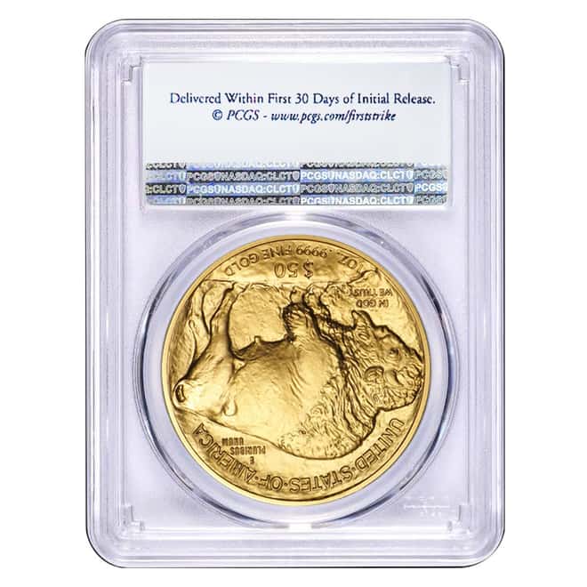 2016 1 oz Gold American Buffalo PCGS MS 70 First Strike (Buffalo Label)