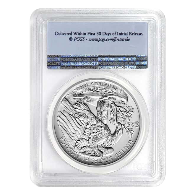 2017 1 oz Palladium American Eagle PCGS MS 69 First Strike