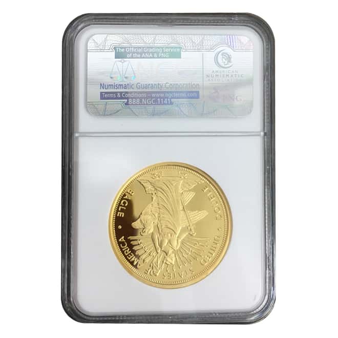 1 oz Gold 1906 Pattern Double Eagle Smithsonian Collection (2010) NGC Gem Proof UCAM (w/Box & COA)