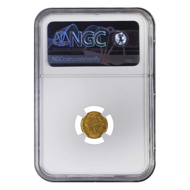 1851 $1 Liberty Head Gold Coin NGC AU Details