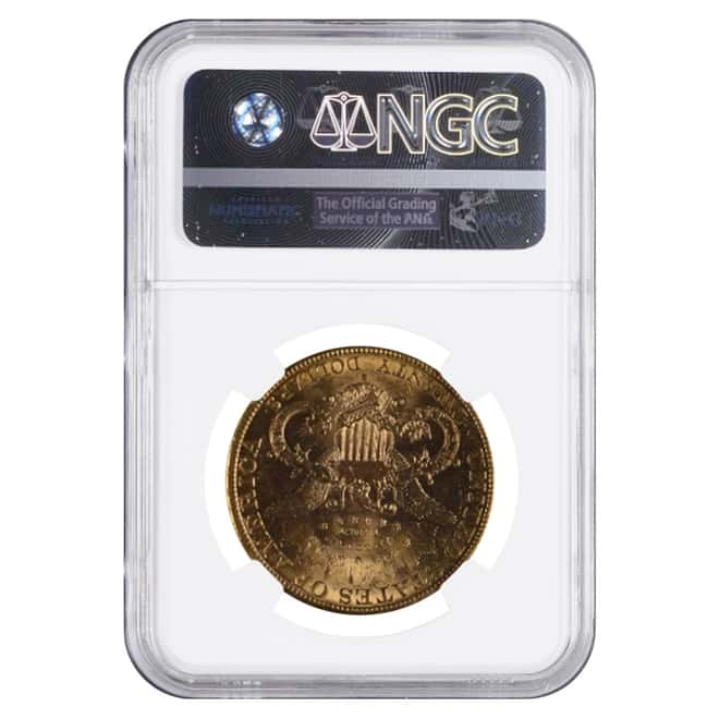 1900 S $20 Liberty Head Double Eagle Gold Coin NGC AU 58