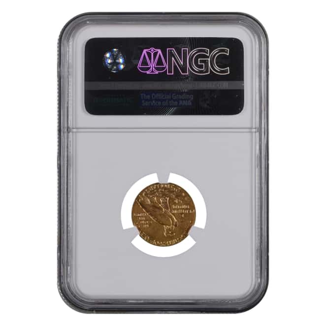 1908 $2.5 Indian Head Quarter Eagle Gold Coin NGC AU 55