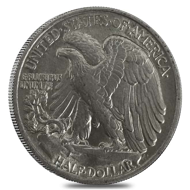 Walking Liberty Half Dollar 90% Silver BU (Random Year) 